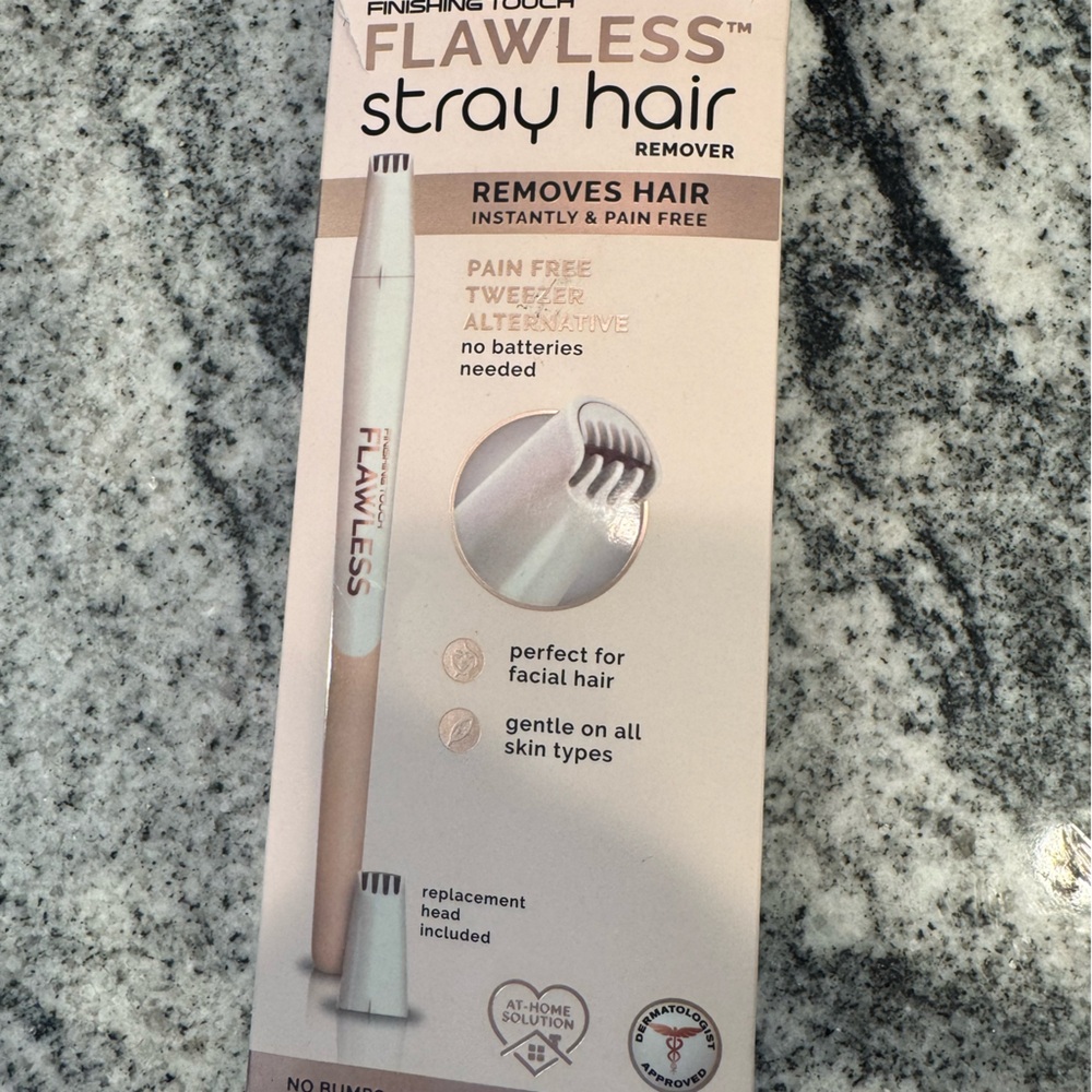 Precision White and Tan Hair Removal Tool